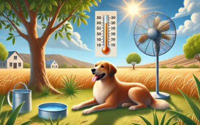 Votre chien ne supporte pas la chaleur alors que la température continue de grimper ?